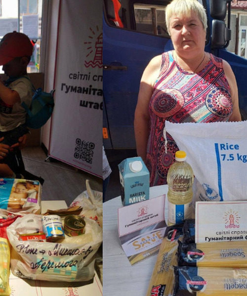 Мешканці Миколаєва можуть отримати безкоштовні продуктові набори та пакети для дітей