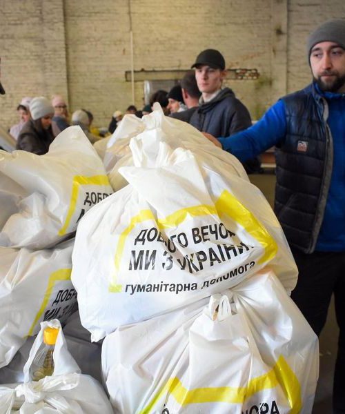 40 тисяч переселенців отримають продуктові набори з продовольчого резерву Полтави